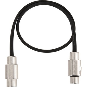 RockBoard Flat XLR 60 cm Директен - Директен Пач кабел (RBO CAB F XLR 60 BK)