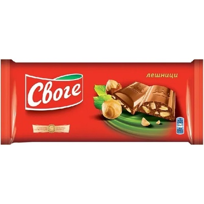 Шоколад с Лешници Своге 90 г - Pazaruvaj.com