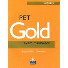 PET Gold Exam Maximiser with key NE and Audio CD Pack