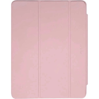 Macally Stand Case - полиуретанов калъф с поставка за iPad 9 (2021), iPad 8 (2020), iPad 7 (2019) (розов)