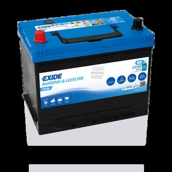 Exide Dual 12V 80Ah 510A ER350