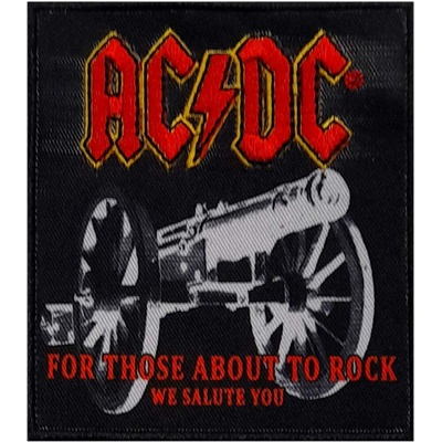 Nažehlovačka AC/DC - Canon Woven Logo
