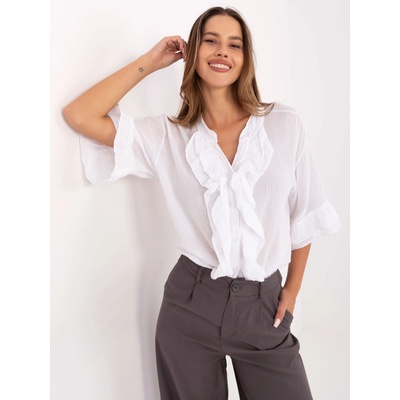 Italy Moda halenka MI-KS-92224.95 bílá