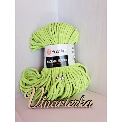 YarnArt Macrame Braided 755 zelená