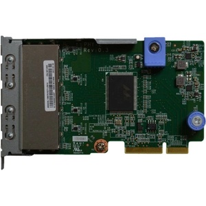Lenovo Сървърен мрежов адаптер Lenovo - 7ZT7A00545, 4 порта, 1Gb, RJ45, LOM (7ZT7A00545)