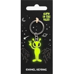 Spirit of Equinox Ключодържател Glow in the Dark Alien Keyring