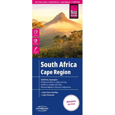 mapa South Africa-Cape region 1:500 t. voděodolná