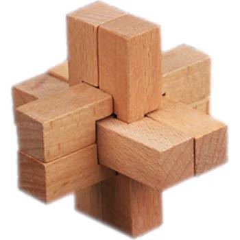 Image 1 of Johntoy Дървен 3D пъзел - главоблъсканица, Johntoy - Вид 8 (28173-8)