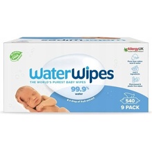 WaterWipes Vodné Vlhčené obrúsky 9 x 60 ks