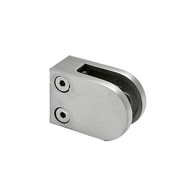 Svorka skla/plechu, sklo 6–8,76 mm, broušená AISI 304