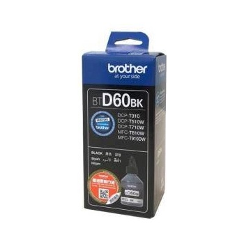 Brother Мастило в бутилка BTD60BK Black inkCartrige for DCPT510W, DCPT710W, MFCT810W, MFCT910DW
