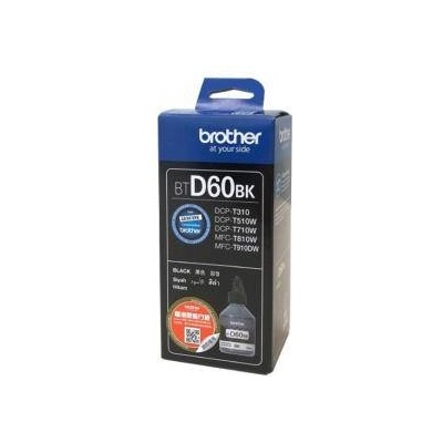 Brother Мастило в бутилка BTD60BK Black inkCartrige for DCPT510W, DCPT710W, MFCT810W, MFCT910DW