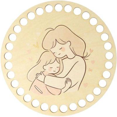 Natana dno na košík dcera a máma 15cm