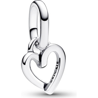 Pandora Romantický stříbrný přívěsek Srdce Moments/ME 793048C00