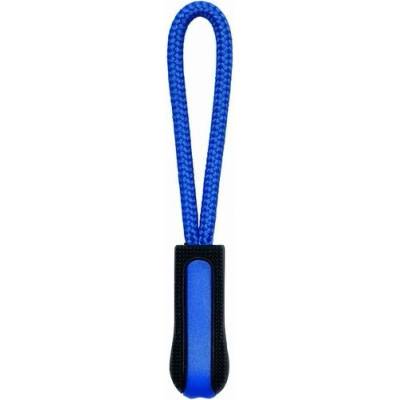 KARIBAN VINTAGE K851 / Ťaháčik na zips - black/light royal blue Univerzálny