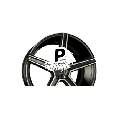mbDESIGN KV1 8,5x19 5x108 ET43 gloss black polished
