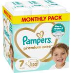 Pampers Пелени Pampers Premium Care - Размер 7, 15+ kg, 120 броя (1100051056) - baby