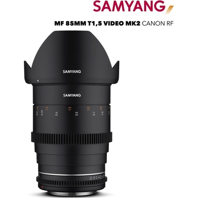 Samyang 85mm T1.5 VDSLR MK2 Canon RF