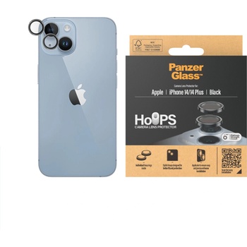 Panzer Стъклен протектор за камера PanzerGlass Hoops за Apple Iphone 14 / 14 Plus - Черен