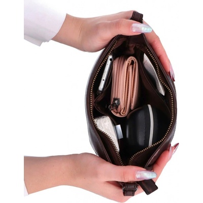 Noelia Bolger malá 2404 Tmavohnedá