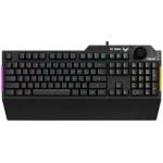 ASUS TUF Gaming K1 UK (90MP01X0-BKEA00) Клавиатури