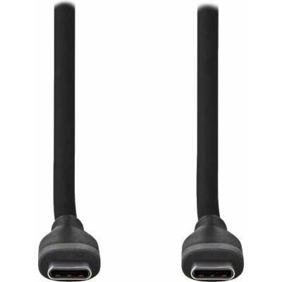 Nedis CCGB60820BK15 USB 2.0/ USB-C zástrčka - USB-C zástrčka/ 60 W 1,5m černý