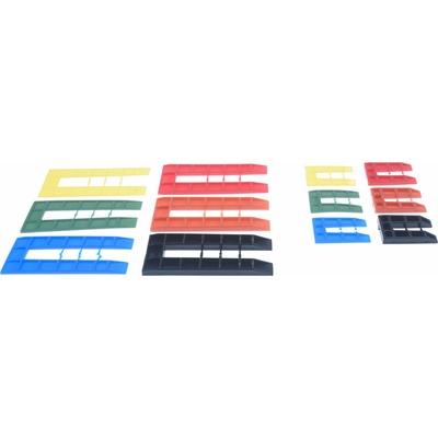 CONMETALL Set plastových klínků 54 ks, 12 velikostí – Zboží Mobilmania