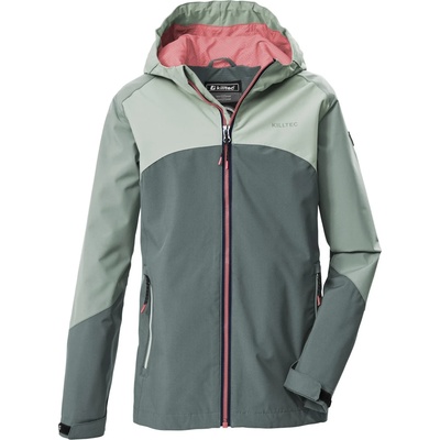 killtec Детско водоустойчиво яке killtec Kid's Kos 158 Waterproof jacket - Naturgrün - размер 128 (EU) (703-6847-0212)