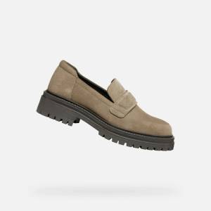 Geox Бежови дамски мокасини Geox Iridea Geox | Bezhov | ЖЕНИ | 36