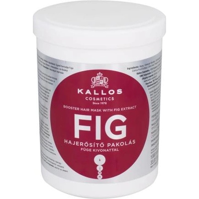 Kallos Fig регенерираща маска за слаби и изтощени коси 1000 ml за жени