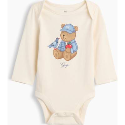 GAP Baby body Brannan Bear s logom Biela