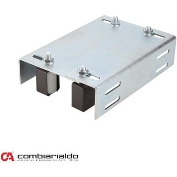 Platňa Combi Arialdo so 4 vodiacimi kolieskami (40x45mm / M16)