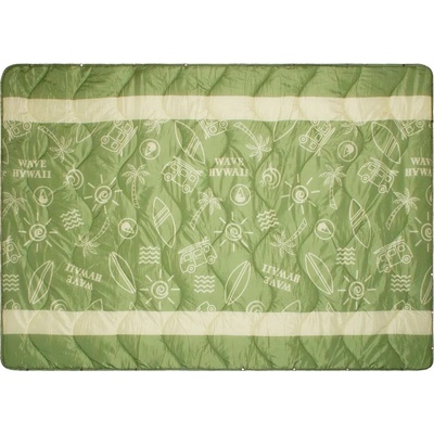 Wave Hawaii Завивка Wave hawaii Multifunc Outdoor Blanket D5 Blanket - Grün / Gelb - размер 200 x 140 cm (558-0333-0111)