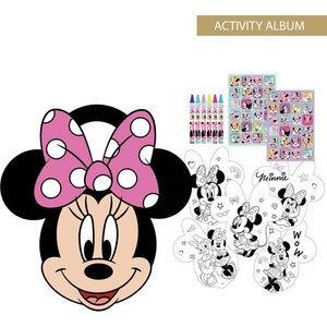 Cerda КОМПЛЕКТ ЗА ОЦВЕТЯВАНЕ С ПАСТЕЛИ В КАРТОНЕНА ЧАНТА minnie