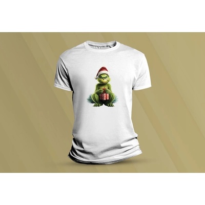 Sandratex dětské bavlněné tričko Grinch 3. bílá