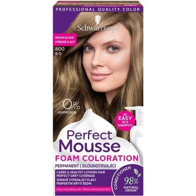 Schwarzkopf Perfect Mousse Трайна мус боя без амоняк 400 ml