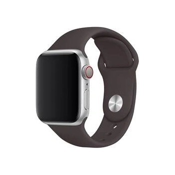 FIXED Silicone Strap na Apple Watch 42/44/45 mm kakaový FIXSST-434-CO