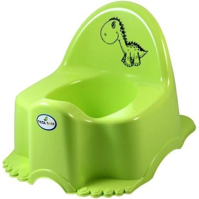 Tega Baby Nočník ECO s melódiou Dinosaurus zelený