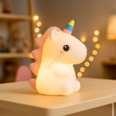 MILAGRO LED RGBW димируема презареждаема детска нощна лампа UNICORN LED/1W/5V 1200 mAh (MI2732)