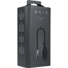 Saiz Basic - vaginálna pumpa priehľadná-čierna