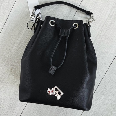 Karl Lagerfeld bucket čierny