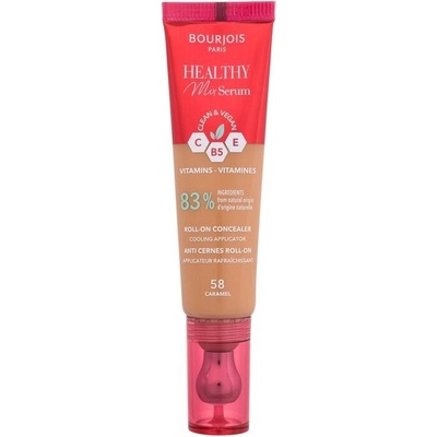 BOURJOIS Paris Healthy Mix Serum Clean & Vegan Roll-on Concealer korektor so silou očného séra 53 golden beige 13 ml