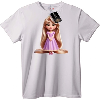 NOONEBRAND Тениска Рапунжел - XL, White