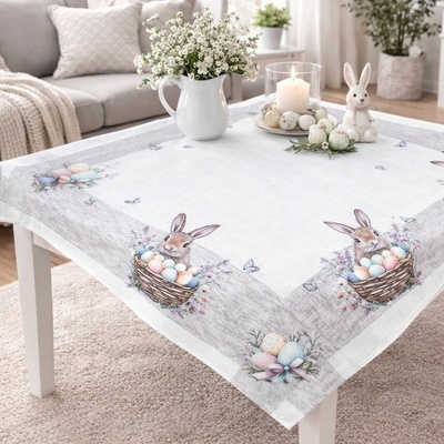 EVENIT Jemný veľkonočný obrus 6112 Polyester 85x85 cm