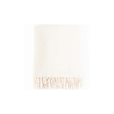 Interblanket Луксозно Одеяло От 100% Бейби Алпака Вълна - Бяло | 130×180 См, 500 Г