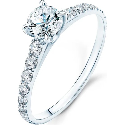 SAVICKI Годежен пръстен Share Your Love: бяло злато, диамант