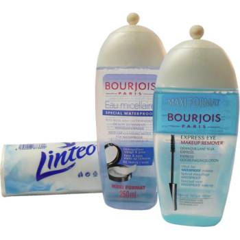 Bourjois odličovač očí 200 ml + micelární voda 250 ml dárková sada