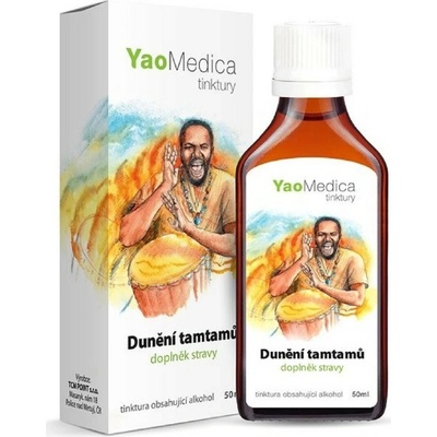 YaoMedica Dunenie tamtamov tinktúra podporujúca dýchanie a zastavuje kašeľ 50 ml