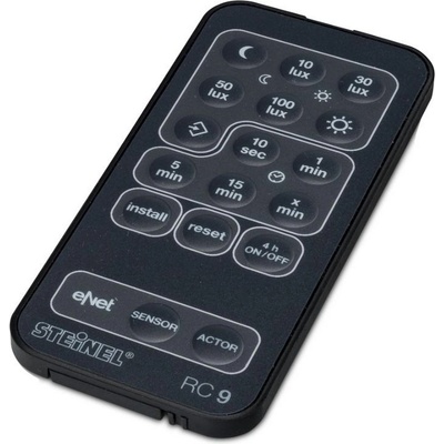 STEINEL Дистанционно за сензор за присъствие потребителско черен Steinel RC 9, 007638 (007638)