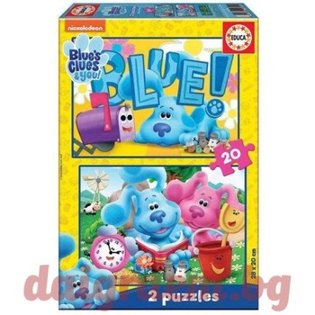 Image 1 of Educa Пъзел educa 19399 - 2 х 20 части - Загадките на Блу (edu19399)